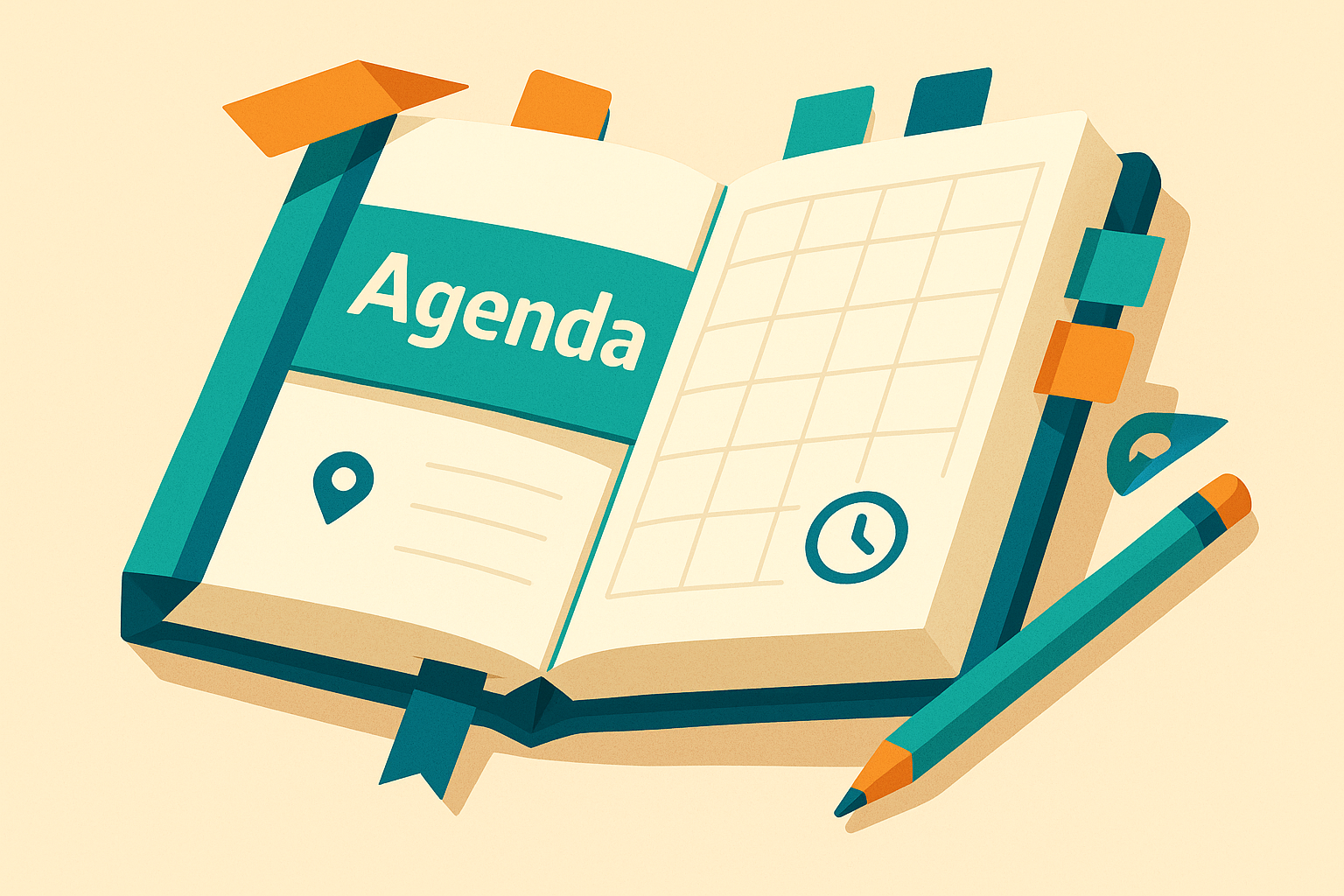 Illustration agenda